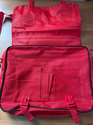 Maletín para portátil Dimensiones rojo