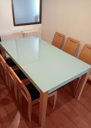 Mesa de comedor con 6 sillas