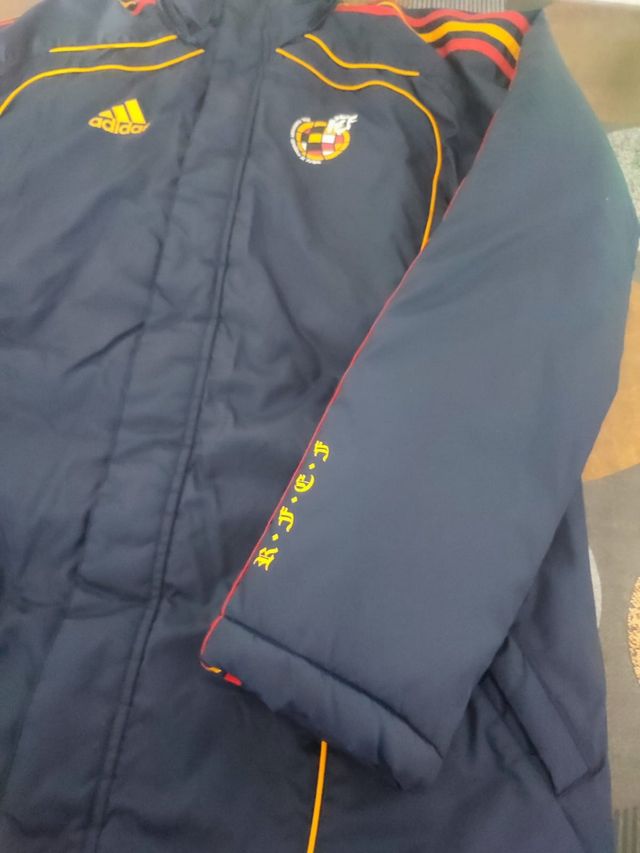 Tres Cuartos Selección Española Adidas Azul