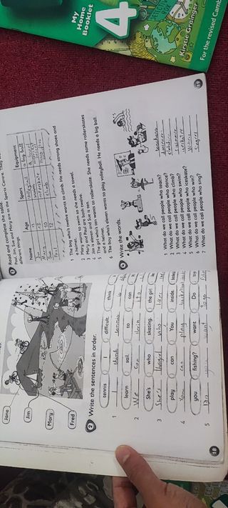 Kid's Box Level 4 Activity Book + My Home Bookl...