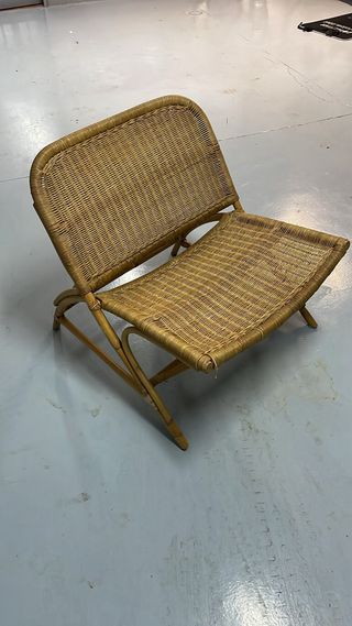 Sillon de enea mimbre