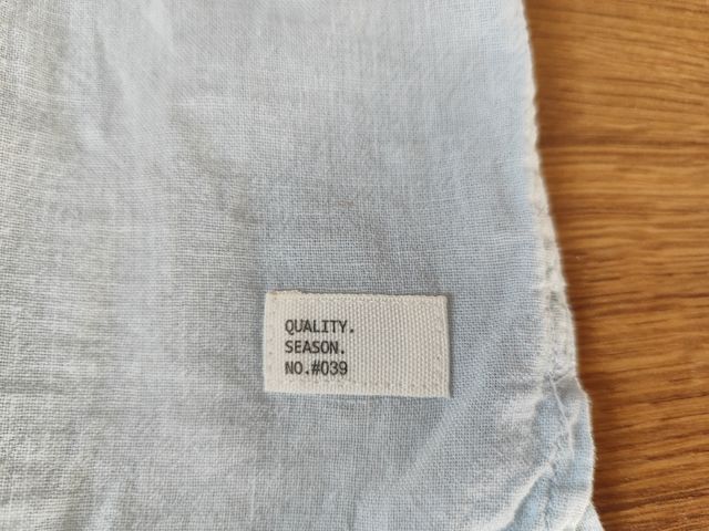 Camisa Zara azul claro