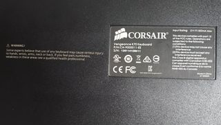 Teclado Mecánico Corsair Negro K70