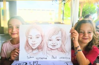 Servicio boda y eventos, caricaturas