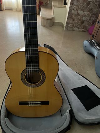 Guitarra Flamenca Manuel Rodríguez Amplificada