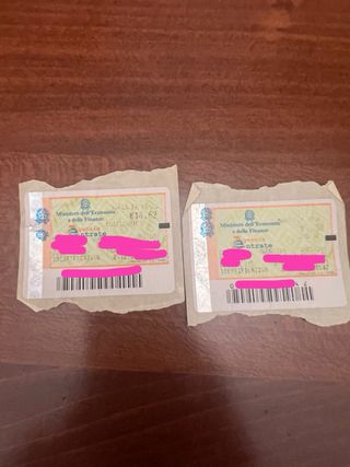 2 marche da bollo 14,62