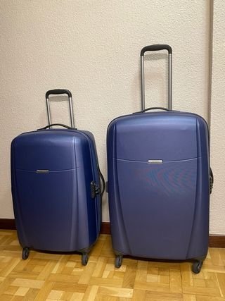 Juego 2 Maletas Samsonite Azul