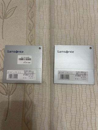 Juego 2 Maletas Samsonite Azul