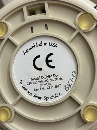 Máquina de Ruido Blanco Dohm.