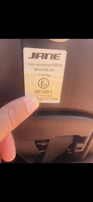 Silla Jane Gravity 0-3 años primera postura 360