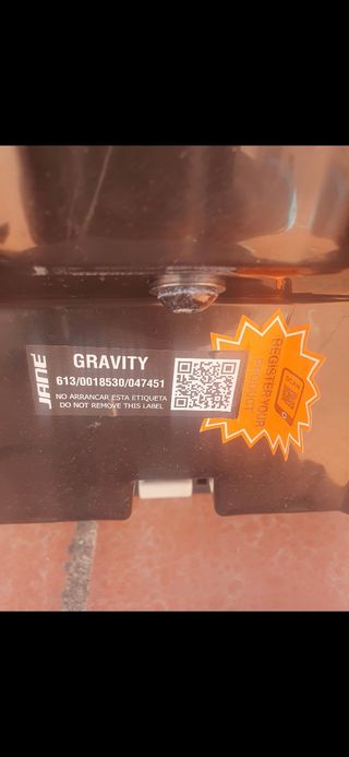 Silla Jane Gravity 0-3 años primera postura 360