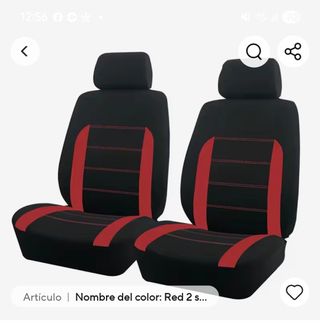 Fundas delanteras coche