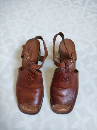 Sandalias de piel Talla 37-38