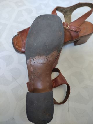 Sandalias de piel Talla 37-38