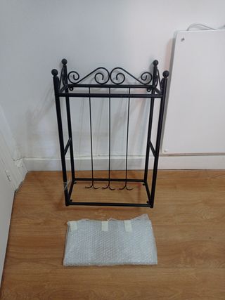 Estantería de hierro negra Ikea
