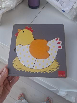 Puzzle de gallina Goula