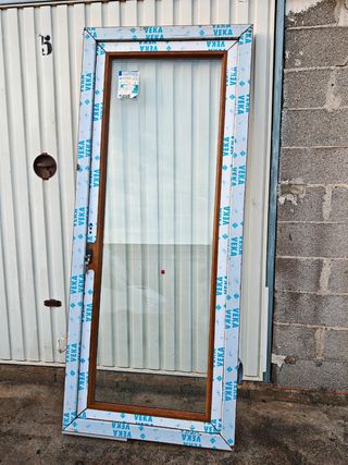 Ventana VEKA PVC efecto madera