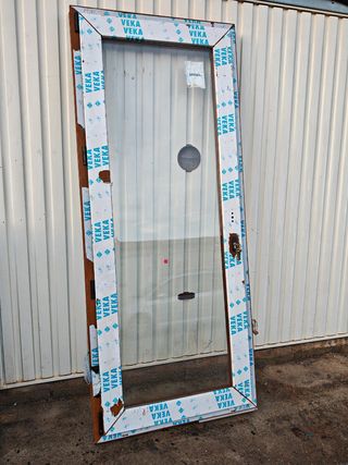 Ventana VEKA PVC efecto madera
