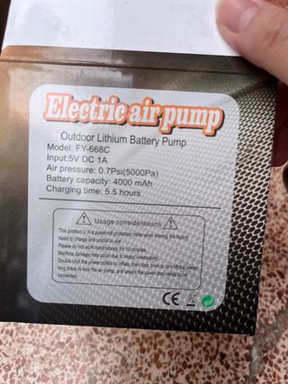 Inflador eléctrico