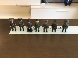Playmobil Soldados Alemanes WWII 9€ unidad