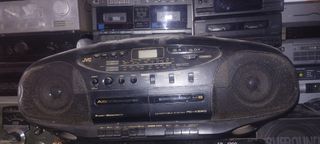 Radio Cassette JVC PC-X520 Negro