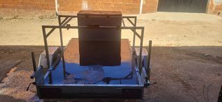 Remolque plataforma para 2 kart