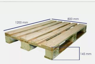 Palets Europeos EPAL 1200x800mm