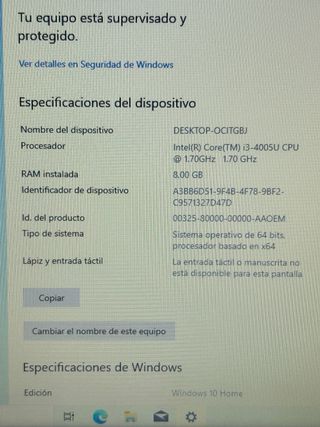 Dell Inspiron 3542 i3/8 GB/240 GB