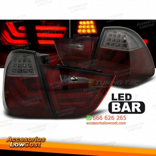 Faros traseros ahumados rojos para BMW E91 09-11