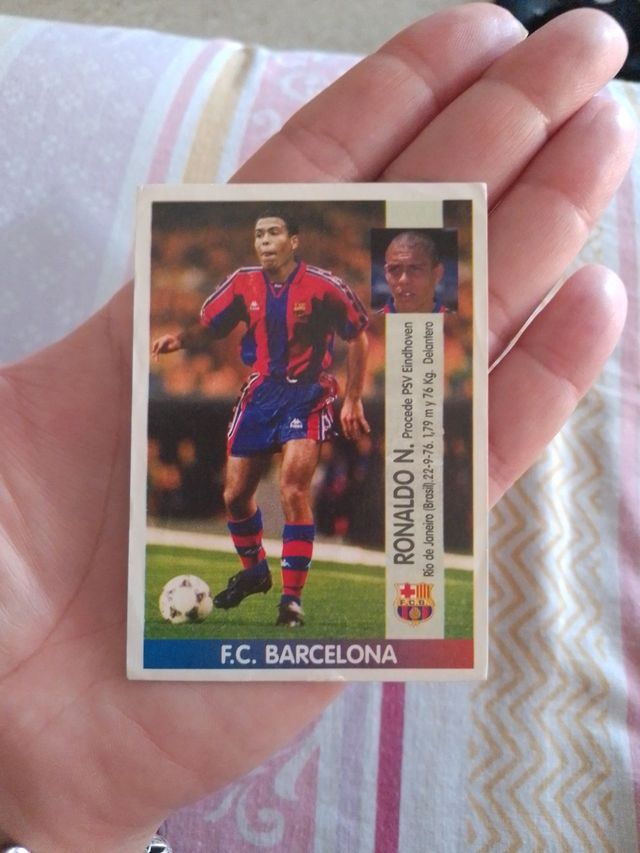 Cromo Ronaldo Nazario N393 Liga 96/97