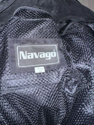 Chaqueta de moto reforzada sin usar