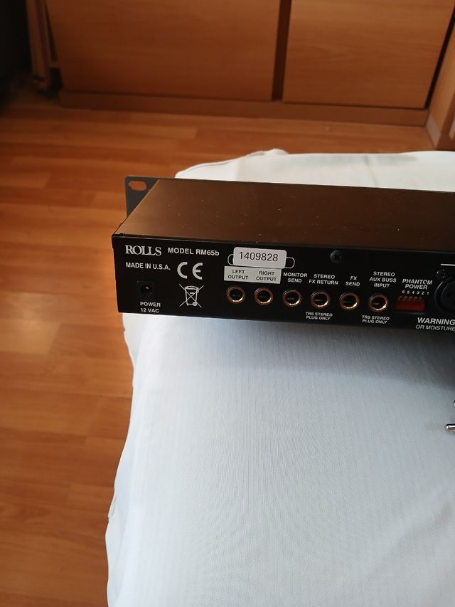 Mixer audio Rolls RM65b HEX MIX