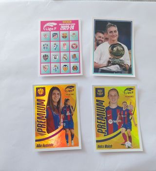 Pack 4 cromos Liga F Panini 2023/2024