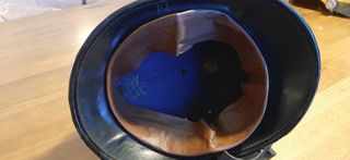 Casco de cuero Bomberos Rio de Janeiro