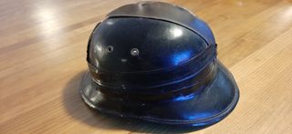 Casco de cuero Bomberos Rio de Janeiro