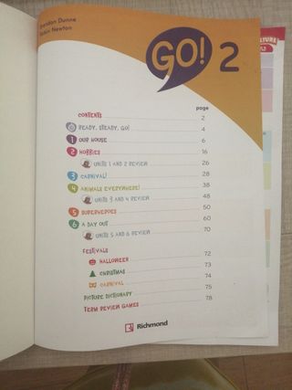 Go! 2 Richmond Student's book