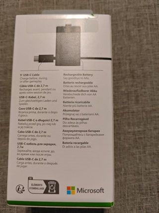 Batería Recargable Xbox + Cable USB-C
