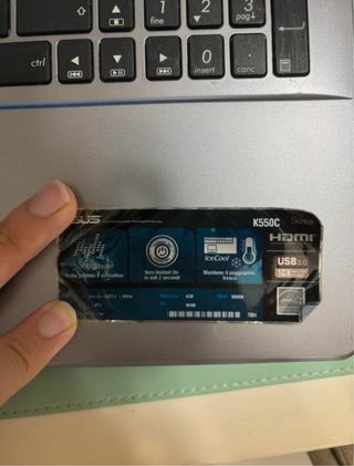 Computer ASUS Grigio/Argento