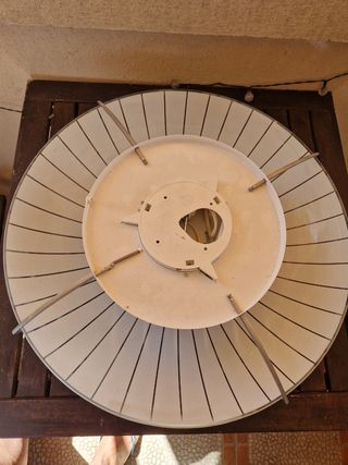 Lámpara Techo Redonda Ikea Blanca 
