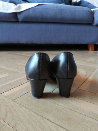 Zapatos de flamenca negros talla 36