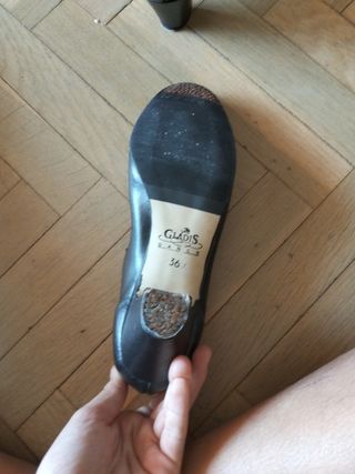 Zapatos de flamenca negros talla 36