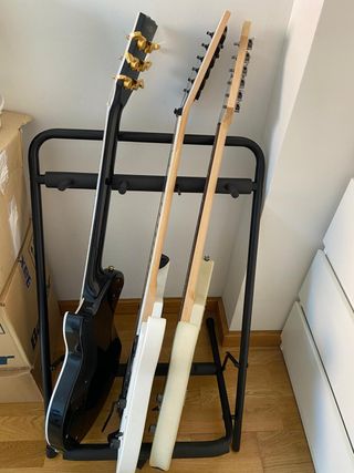 Soporte para 3 guitarras