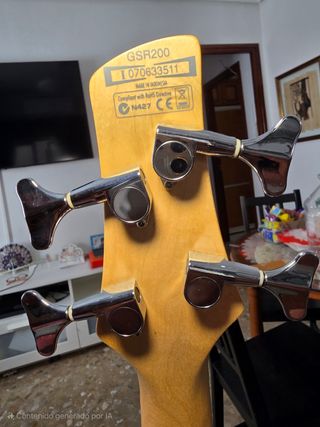 Bajo Eléctrico Ibanez GSR 200 Azul