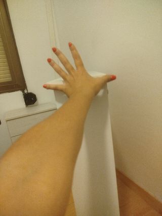 Mueble de baño de madera blanco