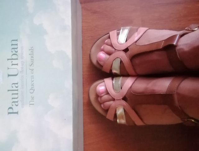 Sandalias Paula Urban Talla 37 Piel