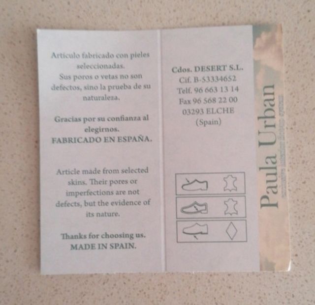 Sandalias Paula Urban Talla 37 Piel