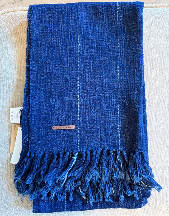 Pashmina Scalpers Azul Marino a Estrenar etiqueta