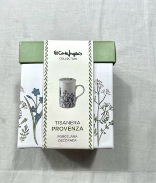 Taza de té con filtro de cerámica