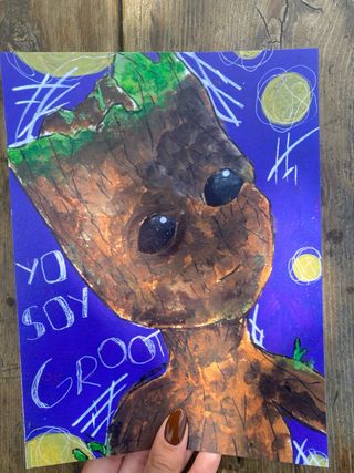 Print Groot A5