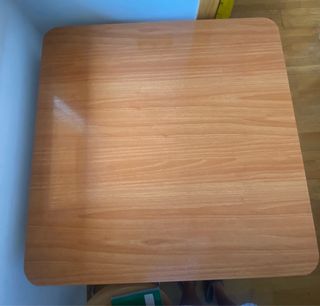 Mesa de comedor extensible de madera